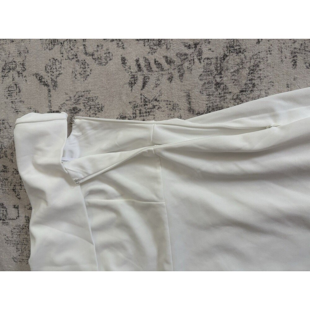 Lulus Exceptional Romance White Off-the-Shoulder Mermaid Maxi Dress Size XL NWT - Picture 9 of 10